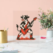 Rocker Cow、Cow 遊's Guitar アクリルサイン (ウェディング)