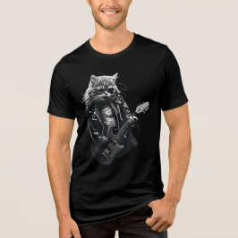 rocker metal cat tshirt トライブレンドＴシャツ