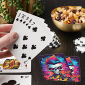 Rocker Skull with Mohawk Classic Playing Cards トランプ (インサイチュ)