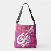 ROCKERUM MAGNET ROCK BY MASANSER PIXELAT クロスボディバッグ (正面)