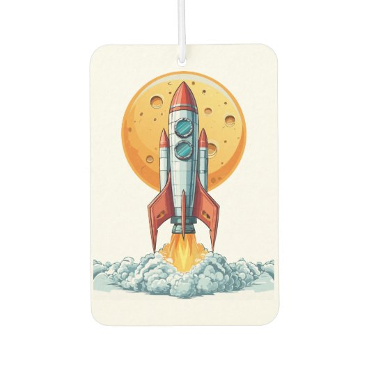 rocket カーエアーフレッシュナー (正面)