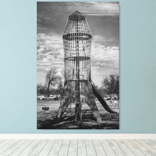 Rocket キャンバスプリント (インサイチュ (ウッドフロア))