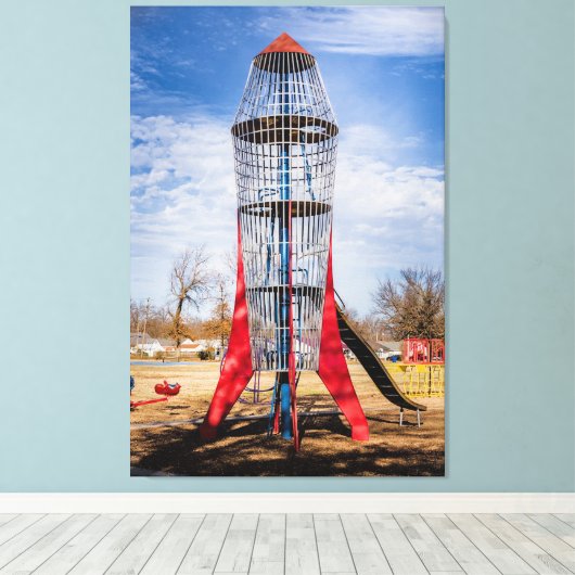 Rocket キャンバスプリント (インサイチュ (ウッドフロア))