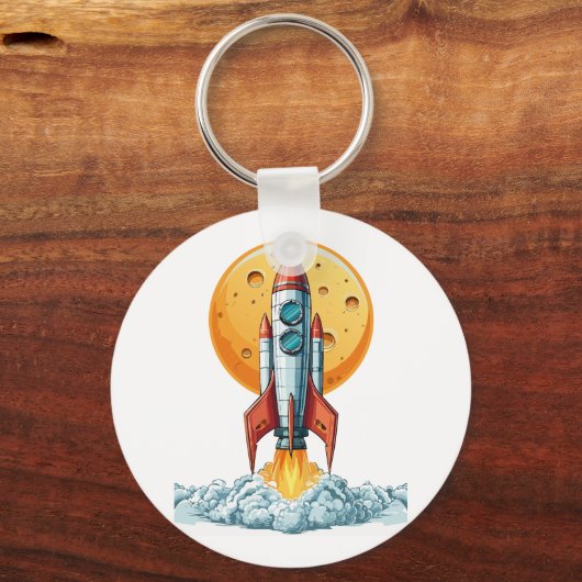 rocket キーホルダー (裏面)