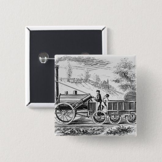 「Rocket 缶バッジ (正面&裏面)