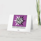 Rocket Birthday Card カード (裏面)