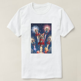 Rocket Cats - 7月4日Cat Tシャツ