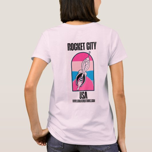 Rocket City USA 3 Tシャツ (裏面)