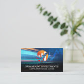 Rocket Finance Graphロゴ 名刺 (スタンド正面)