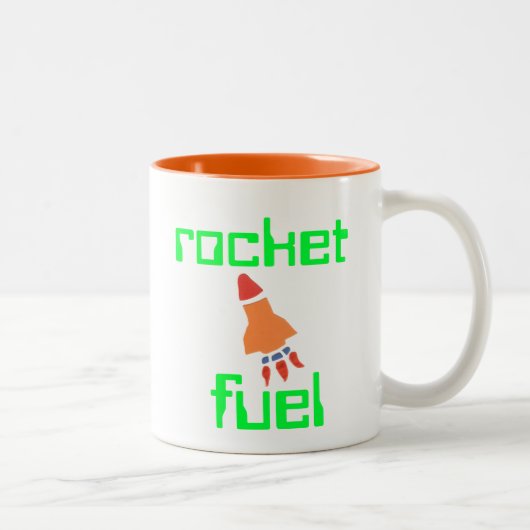 Rocket Fuel Mother's Day Gift ツートーンマグカップ (右)