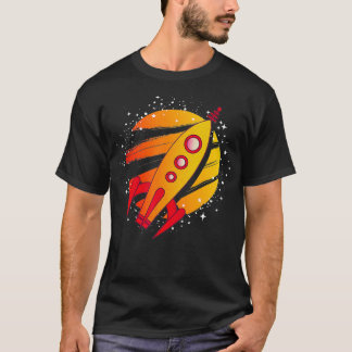 Rocket Future Astronaut Junior Cosmonaut Kids Astr Tシャツ