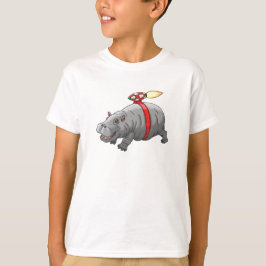 Rocket Hippo's Jetpack Ride Tシャツ