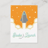 Rocket Launch Books for Baby Gray & Orange エンクロージャーカード (正面)