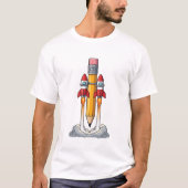 Rocket Pencil Tシャツ (正面)