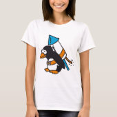 rocket penguin tシャツ (正面)