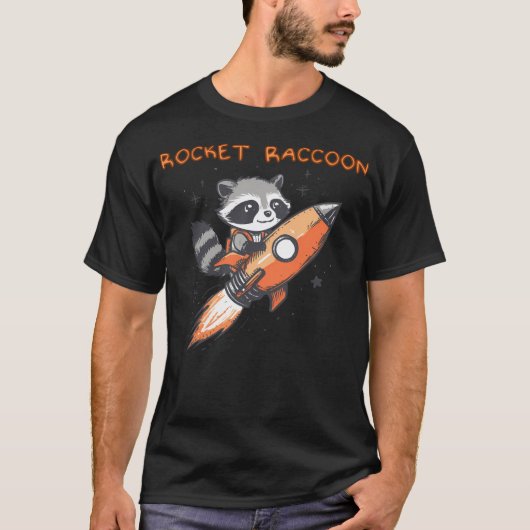 Rocket Raccoon Tシャツ (正面)