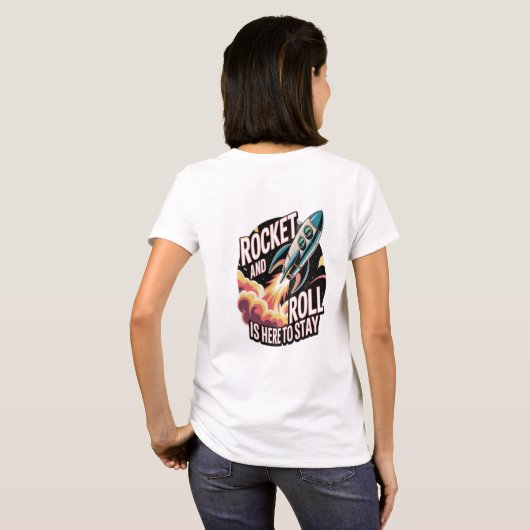 Rocket Roll Tシャツ (裏面フル)