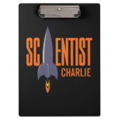 Rocket Scientist名前をカスタムするクリップボード クリップボード (正面)