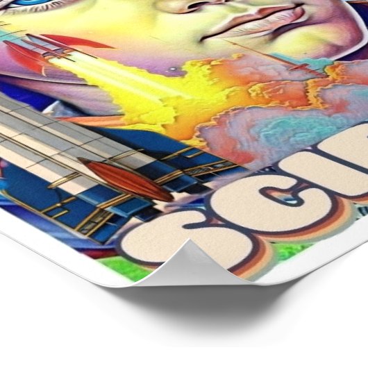 ROCKET SCIENTIST BOY ポスター (角)