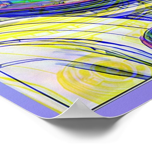 ROCKET SCIENTIST GIRL ポスター (角)