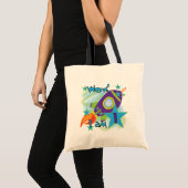 Rocket Ship 1st誕生日Tシャツとギフト トートバッグ (正面(商品))