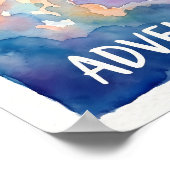 Rocket Ship & Alien Adventure Awaits Space ポスター (角)