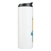 Rocket ship cartoon illustration タンブラー (回転左)