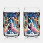 Rocket Ship Drinking Glasses ガラス缶 (左)