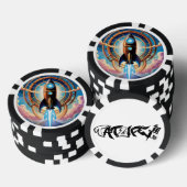 Rocket Ship Poker Chips ポーカーチップ (積み重ね)