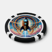 Rocket Ship Poker Chips ポーカーチップ (シングル)