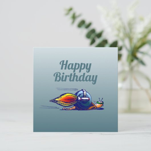 Rocket Snail with a Jetpack カード (スタンド正面)