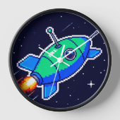 Rocket Squad Wall Clock 壁時計 (正面)