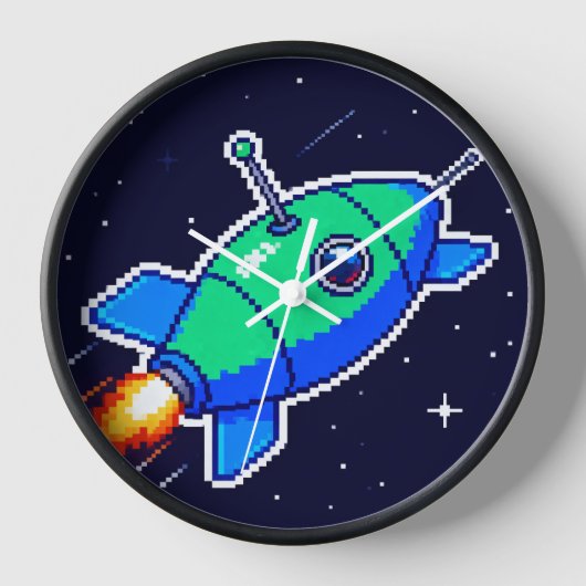 Rocket Squad Wall Clock 壁時計 (正面)