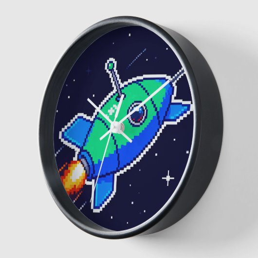 Rocket Squad Wall Clock 壁時計 (傾斜)
