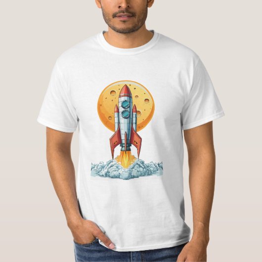 rocket tシャツ (正面)