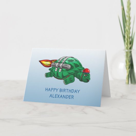 Rocket Turtle's Jetpack Ride カード (正面)