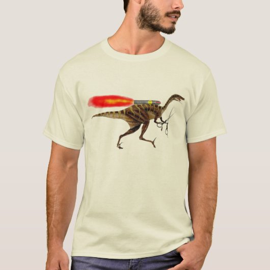 Rocket Velociraptor Shirt Tシャツ (正面)