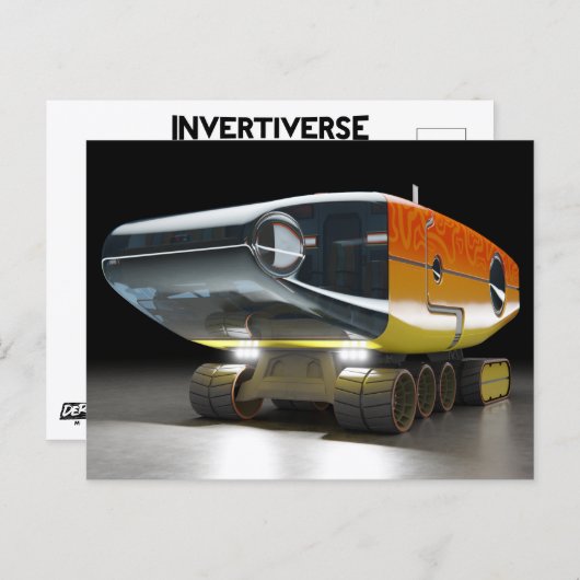 RocketLodge 3Dモデル – ポストカード (正面/裏面)