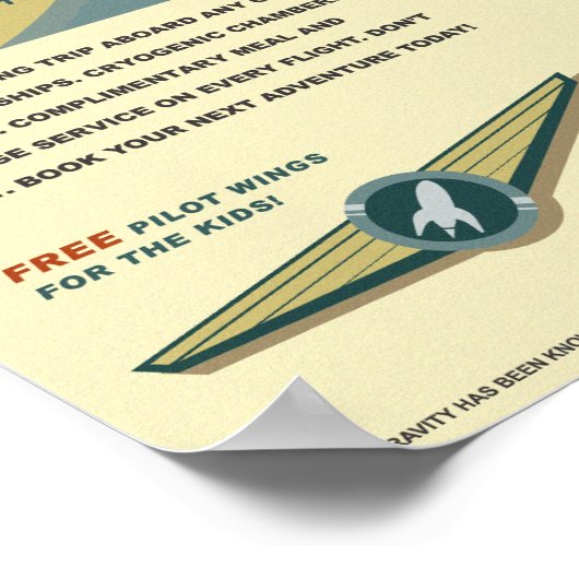 Rocketship Tours ポスター (角)