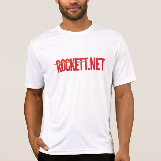 ROCKETT.netの運動ワイシャツ Tシャツ (正面)