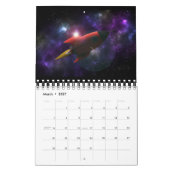 Rockey in space カレンダー (3月 2027)