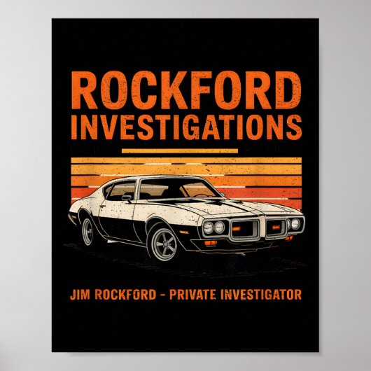 Rockford Detective Agency - Rockford Files  ポスター (正面)