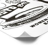 Rockford Peaches Women's Bysebyll Team 1943 -  ポスター (角)