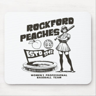 Rockford Peaches Women's Bysebyll Team 1943 -  マウスパッド