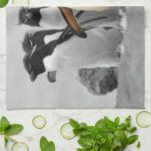 Rockhopperのペンギン キッチンタオル (折り畳み)