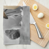 Rockhopperのペンギン キッチンタオル (四つ折り)