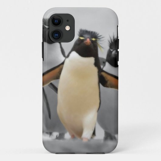Rockhopperのペンギン Case-Mate iPhoneケース (裏面)