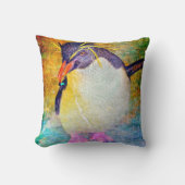 Rockhopper penguin クッション (正面)