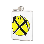 Rockhoundの微笑の顔のフラスコ フラスク (左)