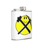 Rockhoundの微笑の顔のフラスコ フラスク (右)